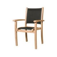Teak Furniture Gallery - Chatham Stacking Arm Chair (CHS)