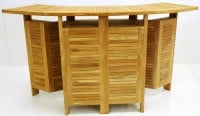 Teak Furniture Gallery - Folding Bar (TFB)