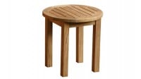 Teak Furniture Gallery - Round Side Table (CR20)