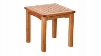 Teak Furniture Gallery - Square Side Table (CE20)